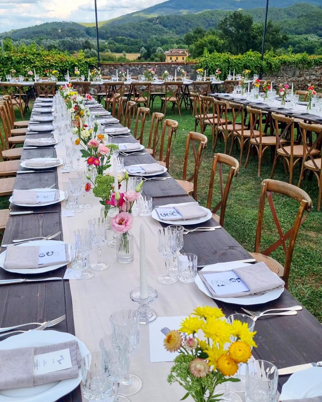 Allestimento cerimonia Tara